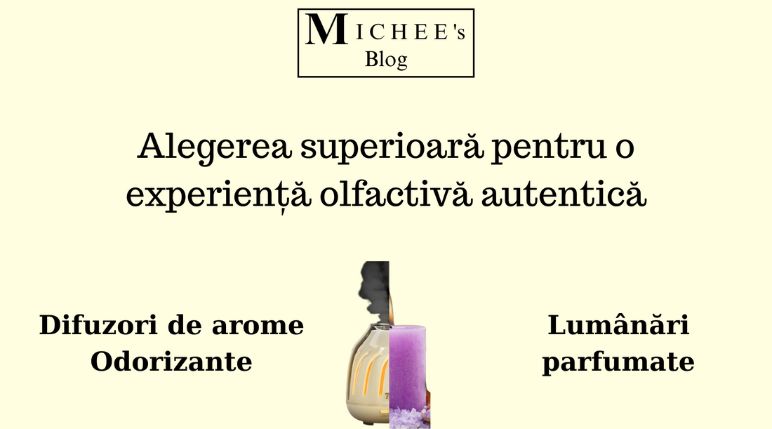 Lumânări parfumate din ceară de soia VS Odorizante și Difuzori de arome