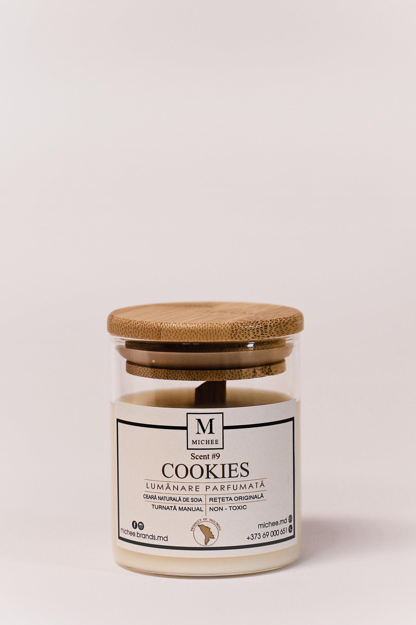 Lumânare parfumată - Cookies - Vela WoodWick by MICHEE lumanari parfumate