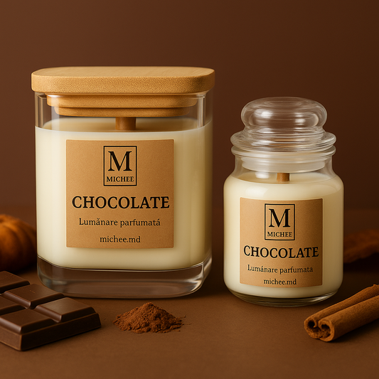 Lumânare parfumată MICHEE cu parfum de Ciocolată
