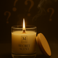Lumanare parfumata MICHEE Secret Scent cu fitil de lemn, aroma dulce si masculina, in recipient elegant din sticla, produsa manual in Republica Moldova